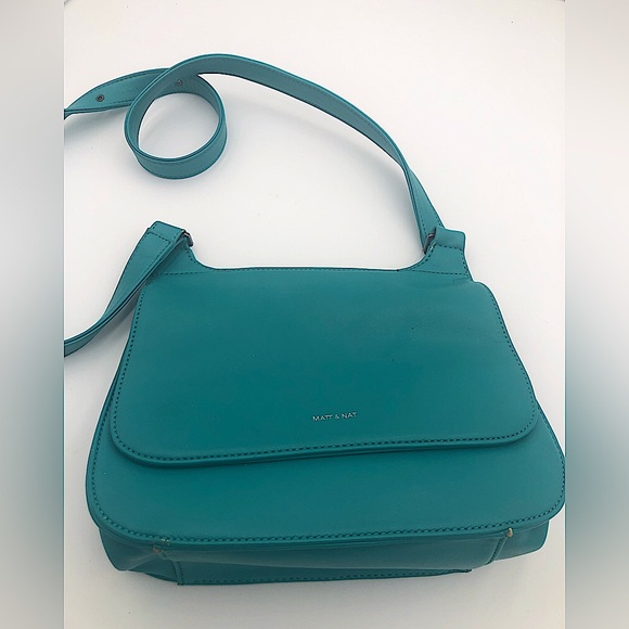 Matt & Nat Handbags - MATT & NAT turquoise crossbody
